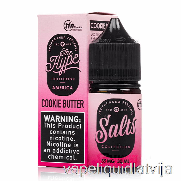 Cepumu Sviests - Propagandas Sāls E-šķidrums - 30ml 35mg Vape šķidrums